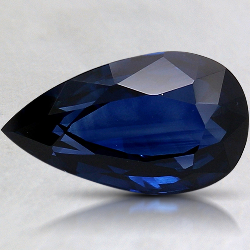 11.6x6.7mm Blue Pear Sapphire