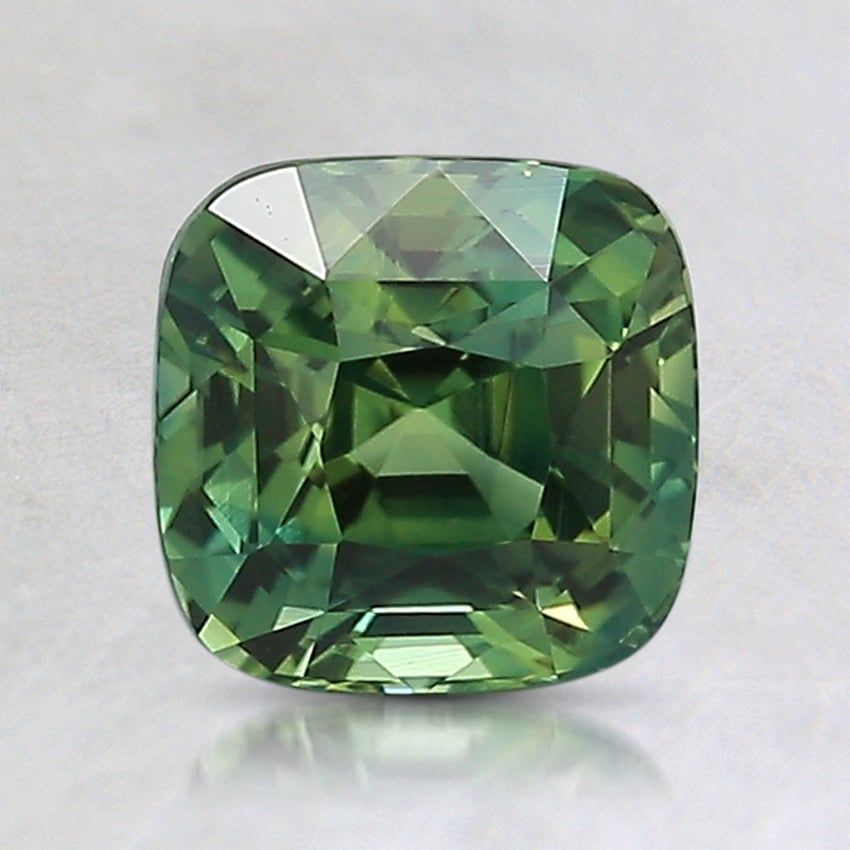 6.6x6.5mm Parti-Color Cushion Sapphire
