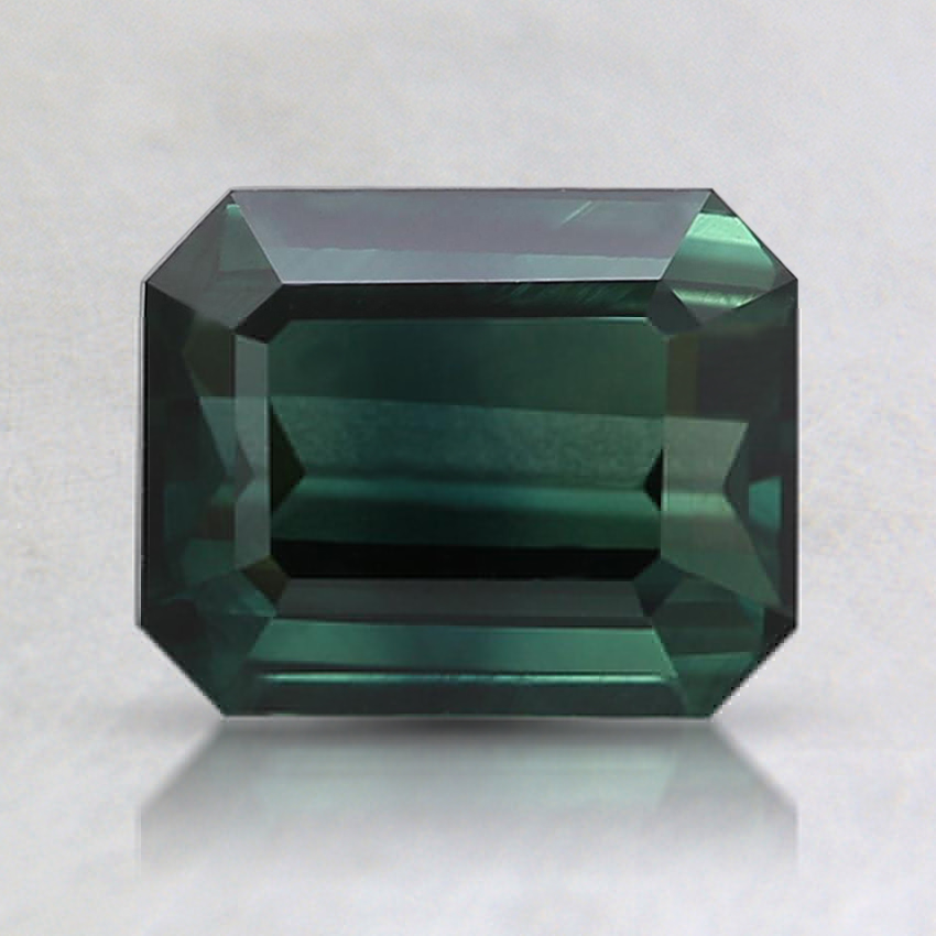 7.3x5.8mm Teal Emerald Sapphire