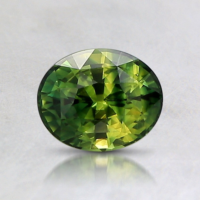 6.4x5.3mm Bi-Color Oval Sapphire