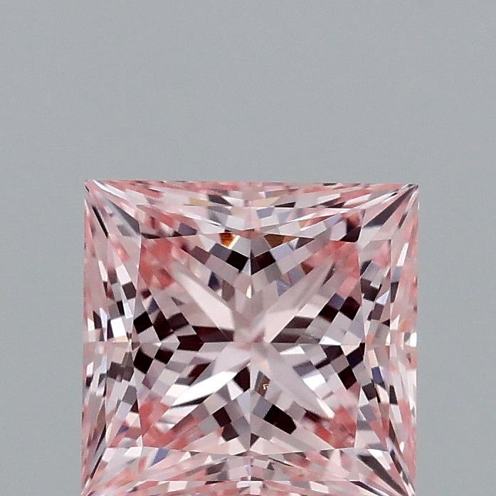 1.53 Ct. Fancy Intense Pink Princess Lab Grown Diamond