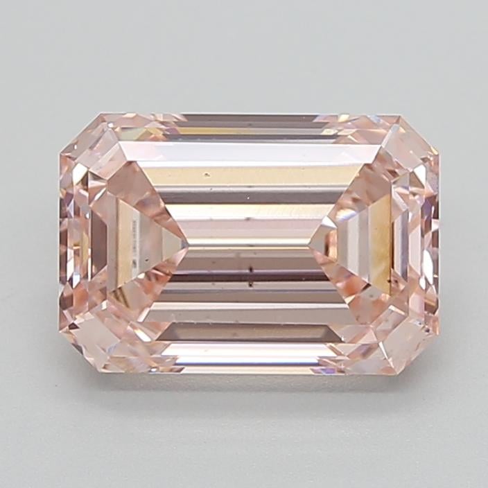3.04 Ct. Fancy Intense  Pink Emerald Lab Grown Diamond