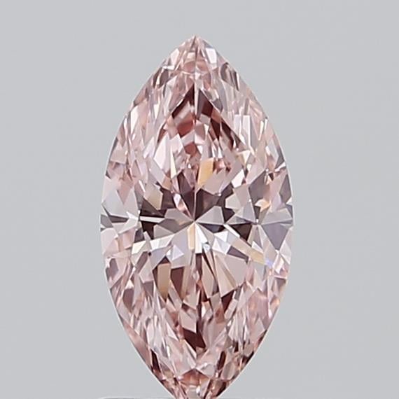 1.06 Ct. Fancy Vivid Pink Marquise Lab Grown Diamond