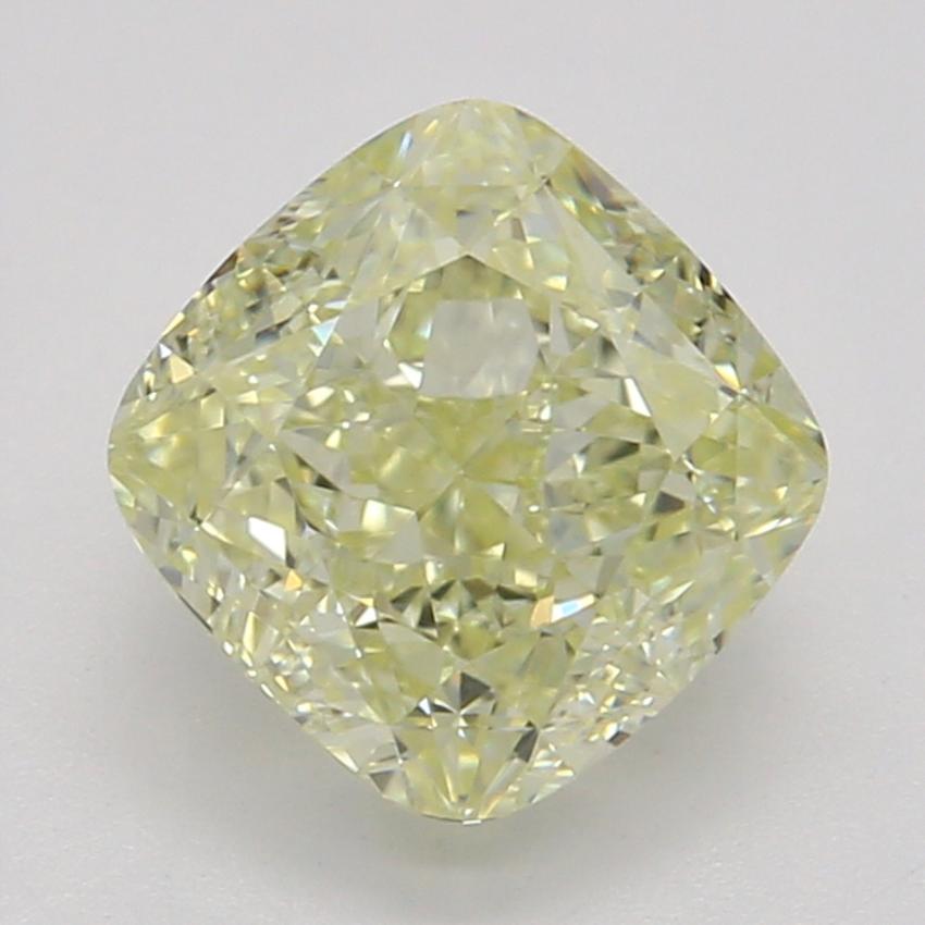 1.01 Ct. Fancy Light Yellow Cushion Diamond