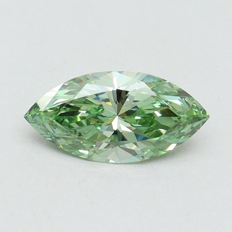 0.50 Ct. Fancy Vivid Pacific Green Marquise Lab Grown Diamond