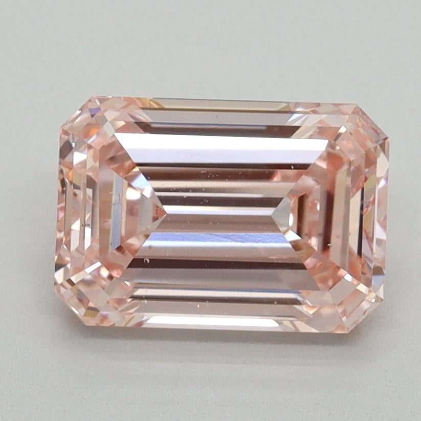 2.01 Ct. Fancy Intense Pink Emerald Lab Grown Diamond