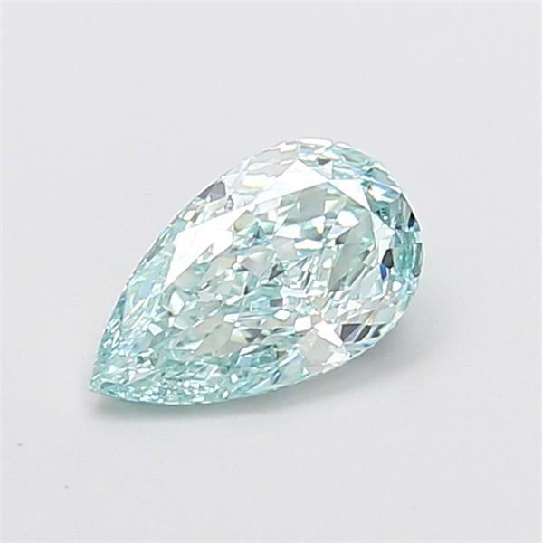 1.01 Ct. Fancy Intense Green Pear Lab Grown Diamond