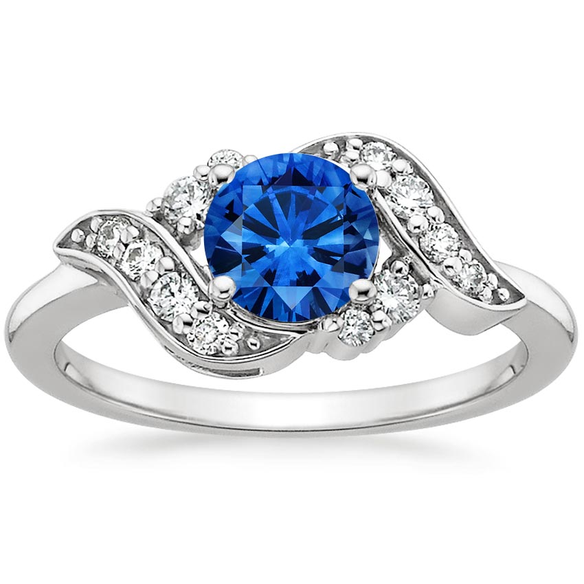Sapphire Polaris Diamond Ring (1/4 ct. tw.) in 18K White Gold