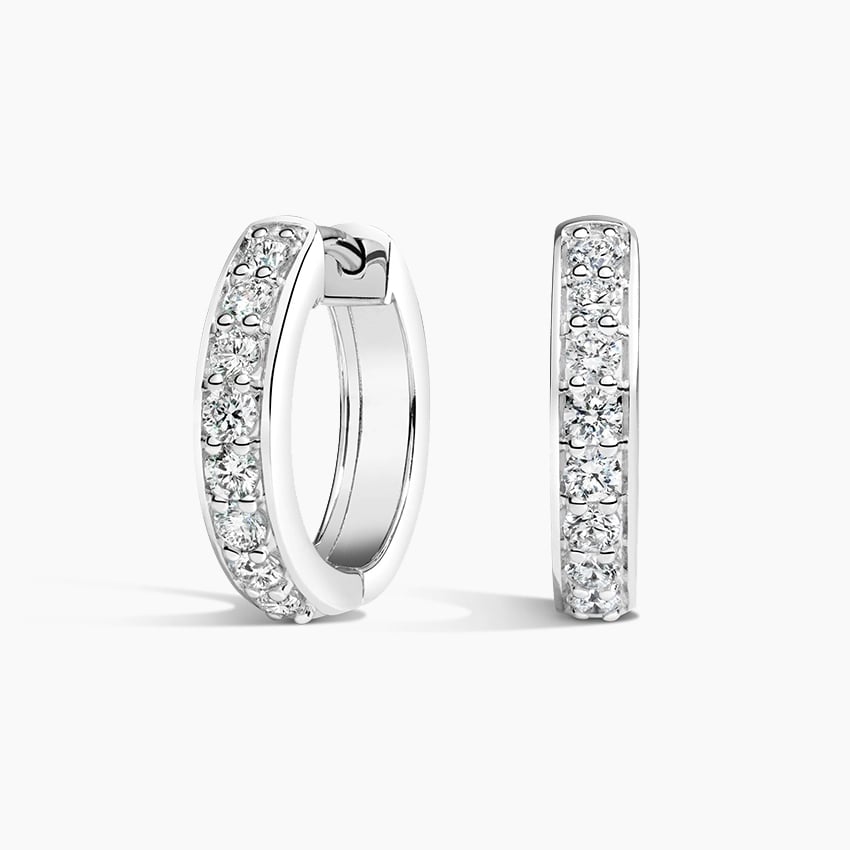 Jewel of the Week - 5 Carats of Diamond Hoop Goodness | Beautiful diamond  earrings, Diamond earrings studs, Diamond