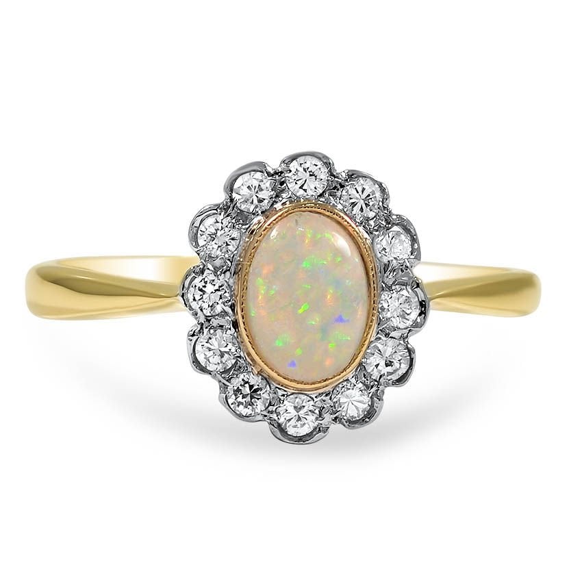 Retro Opal Vintage Ring