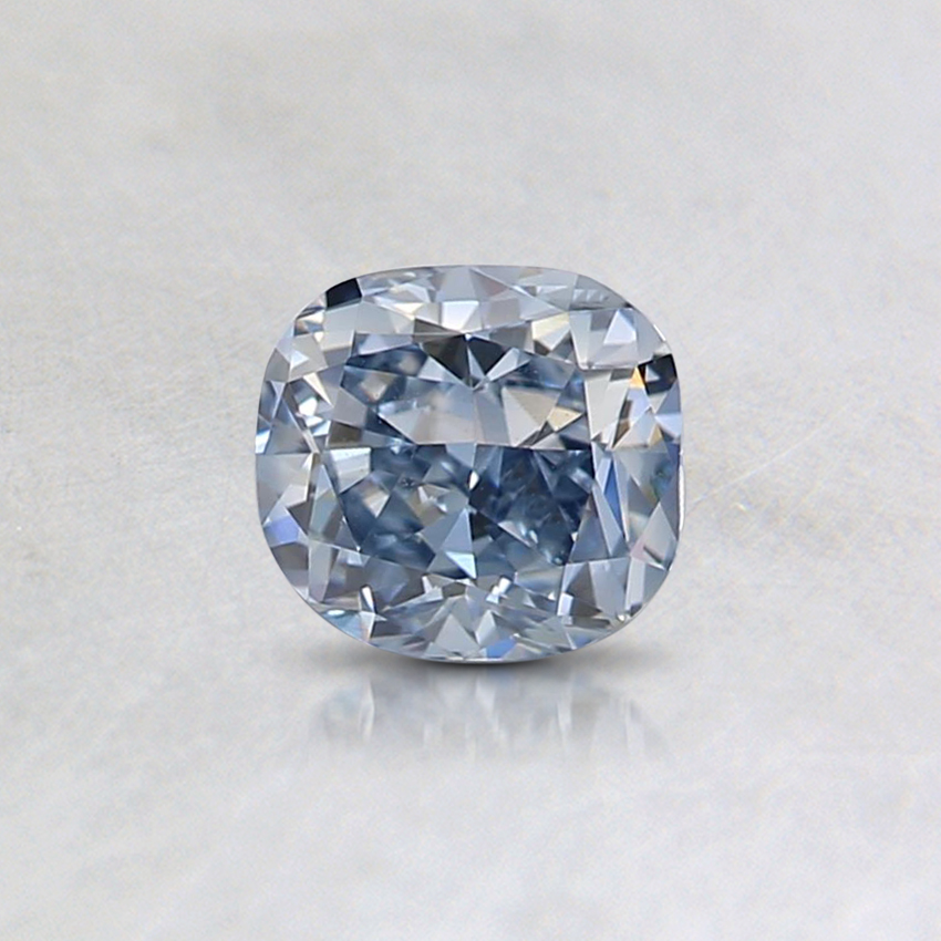 0.47 Ct. Fancy Blue Cushion Lab Grown Diamond
