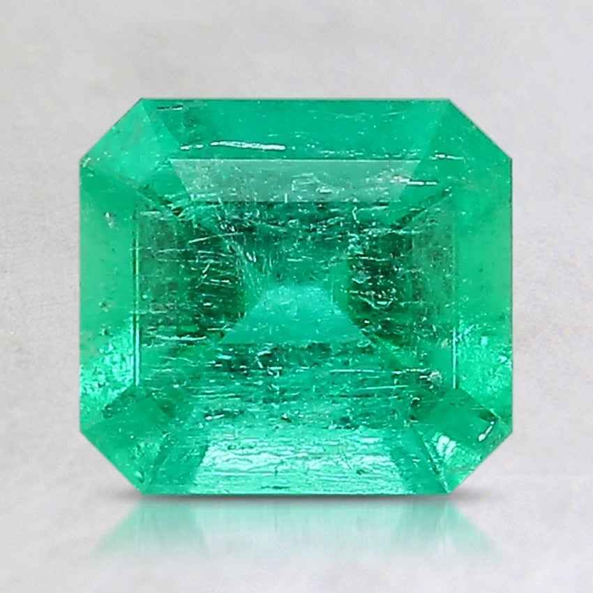 7.4x6.7mm Colombian Emerald