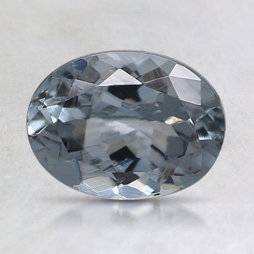 8x6mm Gray Oval Spinel