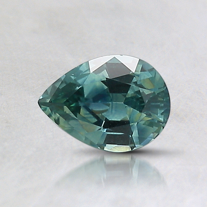6.5x4.8mm Blue Pear Montana Sapphire