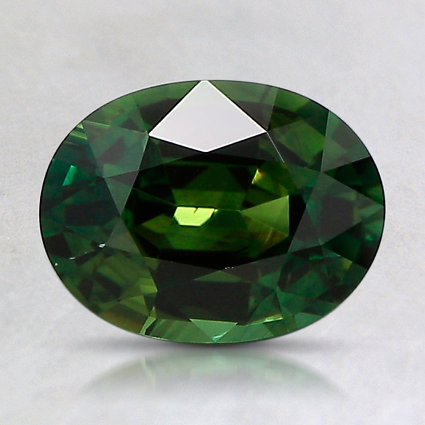 8.3x6.3mm Parti-Color Oval Australian Sapphire