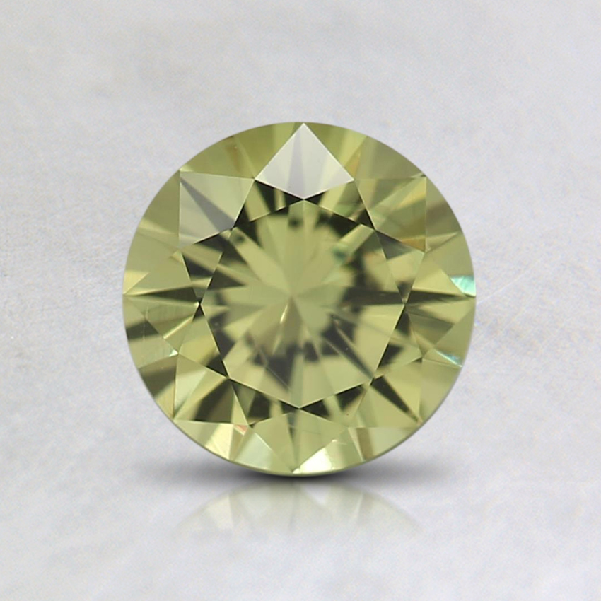6.1mm Green Round Montana Sapphire