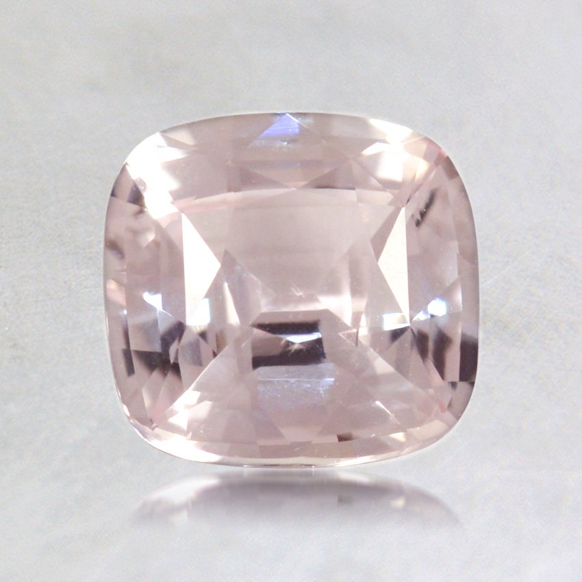 6.5mm Yellowish Peach Cushion Sapphire