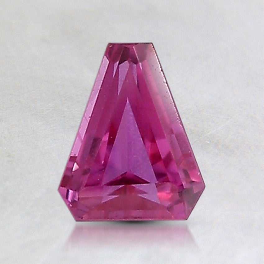 5.7x4.7mm Unheated Pink Modified Triangle Kenyan Sapphire