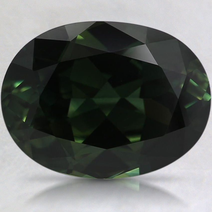 11.4x8.6mm Teal Oval Australian Sapphire