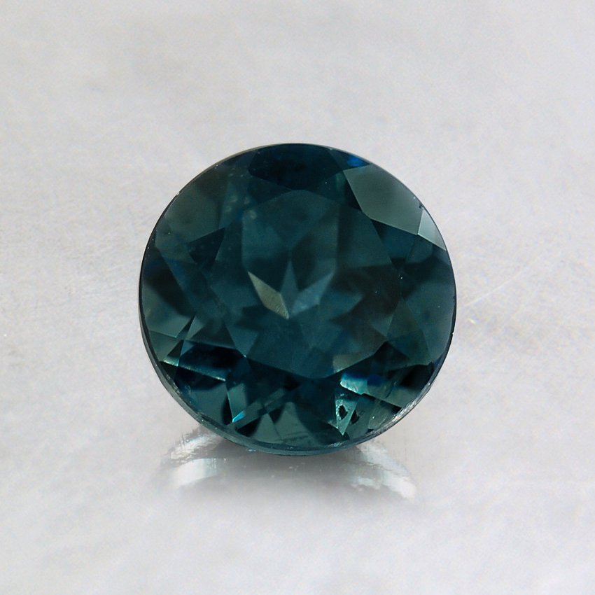 5.5mm Premium Montana Teal Round Sapphire