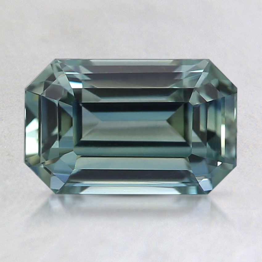 8.3x5.3mm Unheated Teal Emerald Sapphire