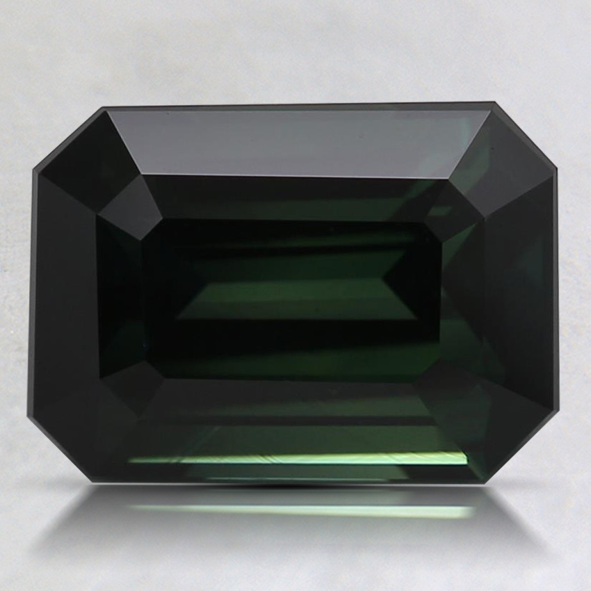 9x6.5mm Unheated Teal Emerald Sapphire