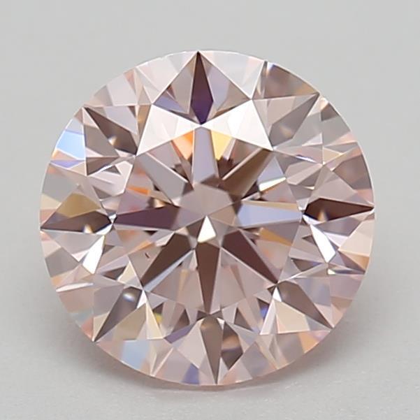 0.73 Ct. Fancy Intense Pink Round Lab Grown Diamond