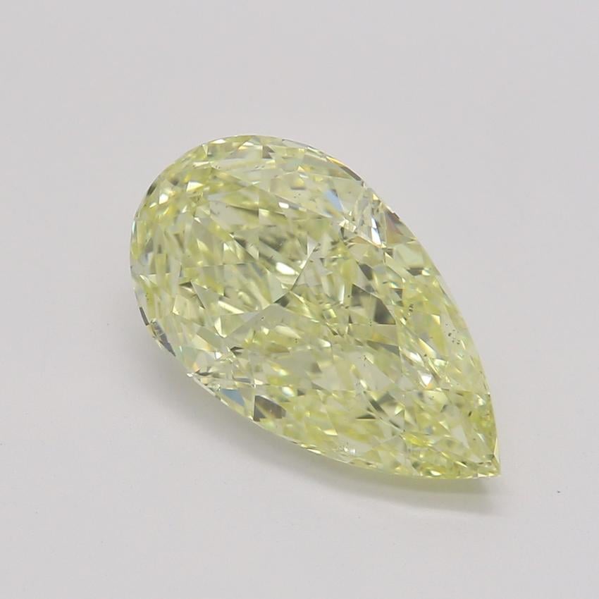 1.55 Ct. Fancy Yellow Pear Diamond