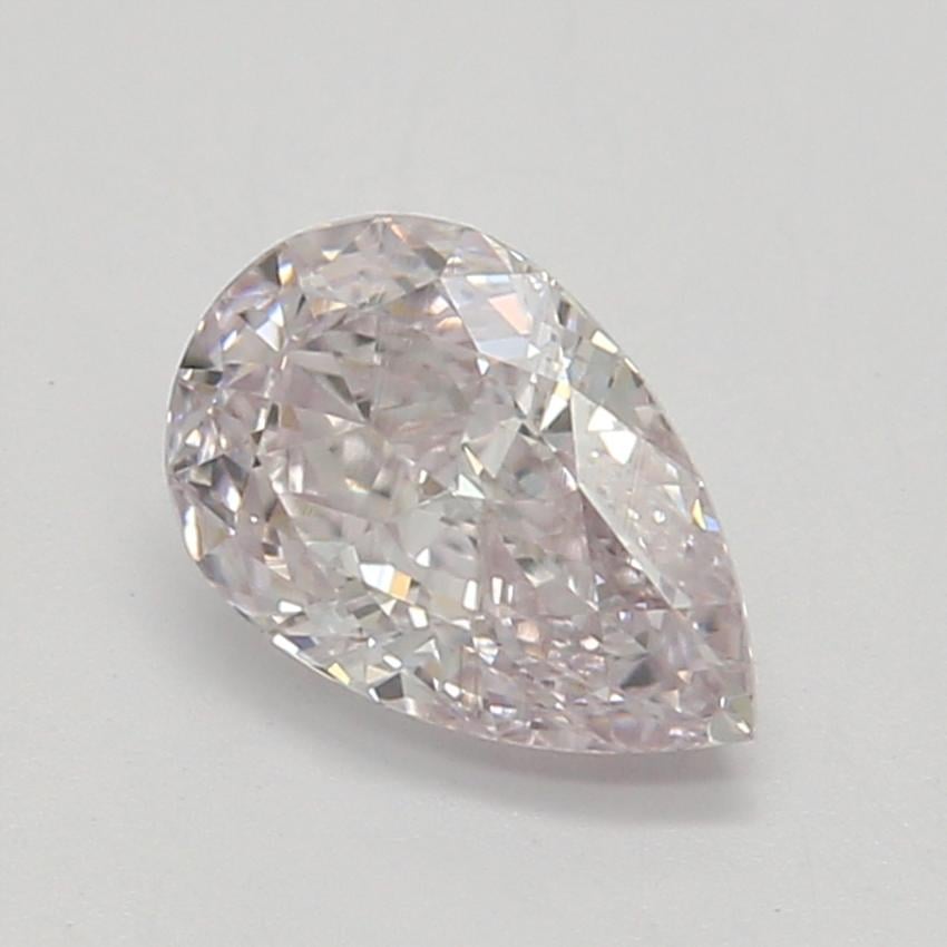 0.40 Ct. Fancy Light Purplish Pink Pear Diamond