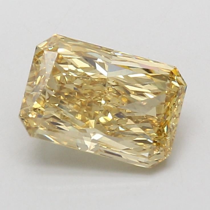 2.49 Ct. Fancy Intense Yellow Radiant Lab Grown Diamond