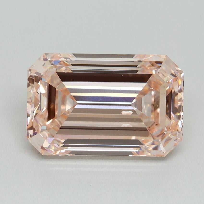 6.04 Ct. Fancy Pink Emerald Lab Grown Diamond