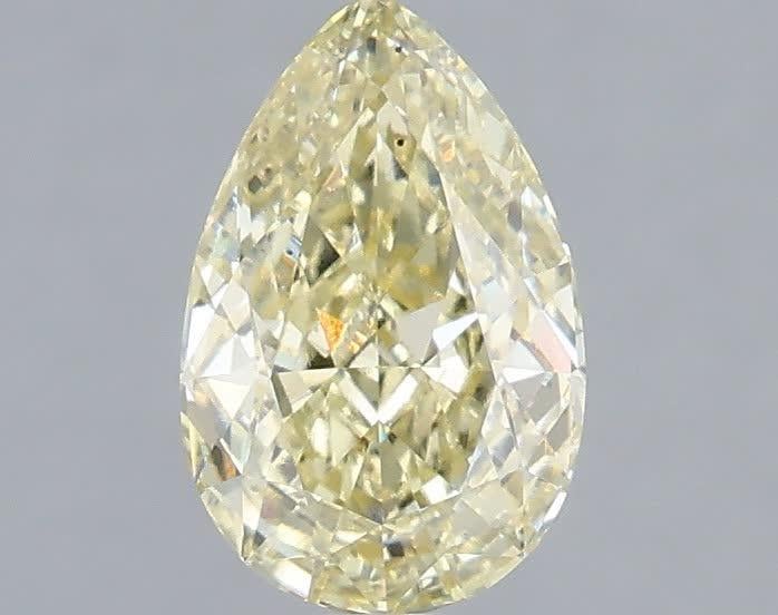 1.05 Ct. Fancy Light Yellow Pear Lab Grown Diamond