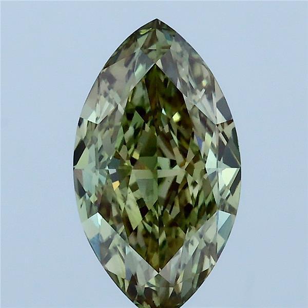 2.02 Ct. Fancy Intense Green Marquise Lab Grown Diamond