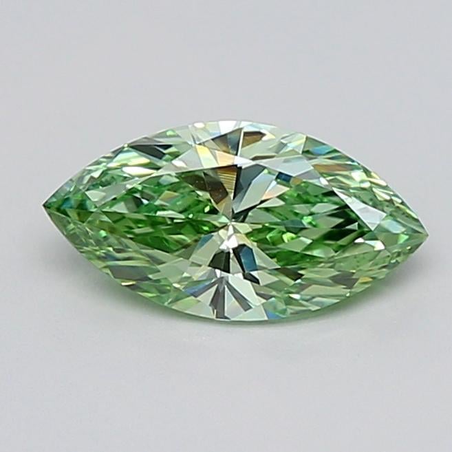 1.06 Ct. Fancy Green Marquise Lab Grown Diamond