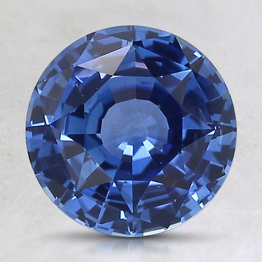 8.2mm Blue Round Sapphire
