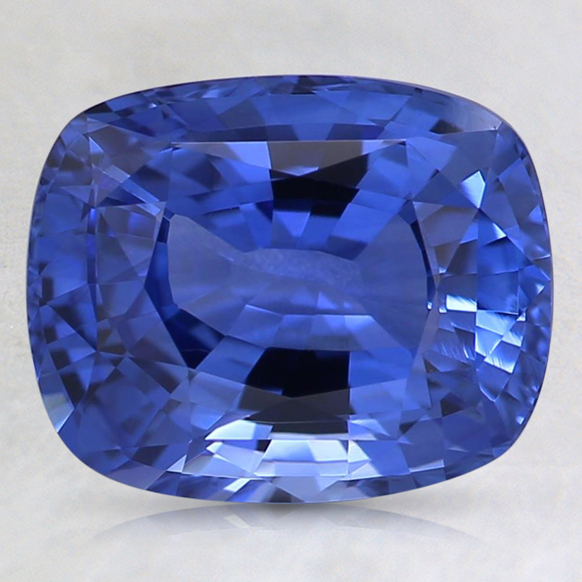 9.2x7.5mm Blue Cushion Sapphire