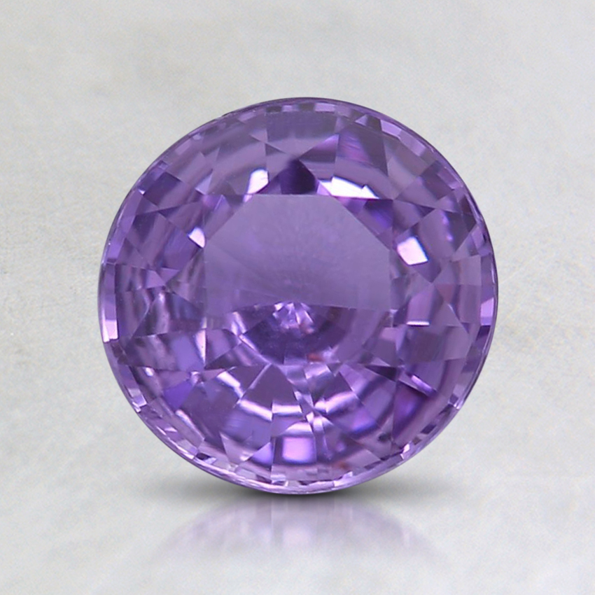 6.8mm Purple Round Sapphire