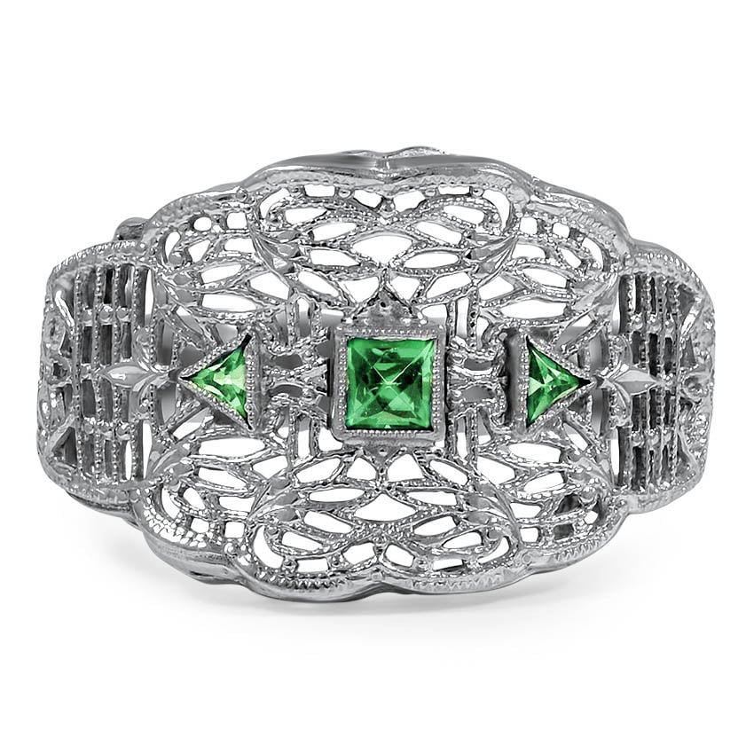 Edwardian Emerald Vintage Ring