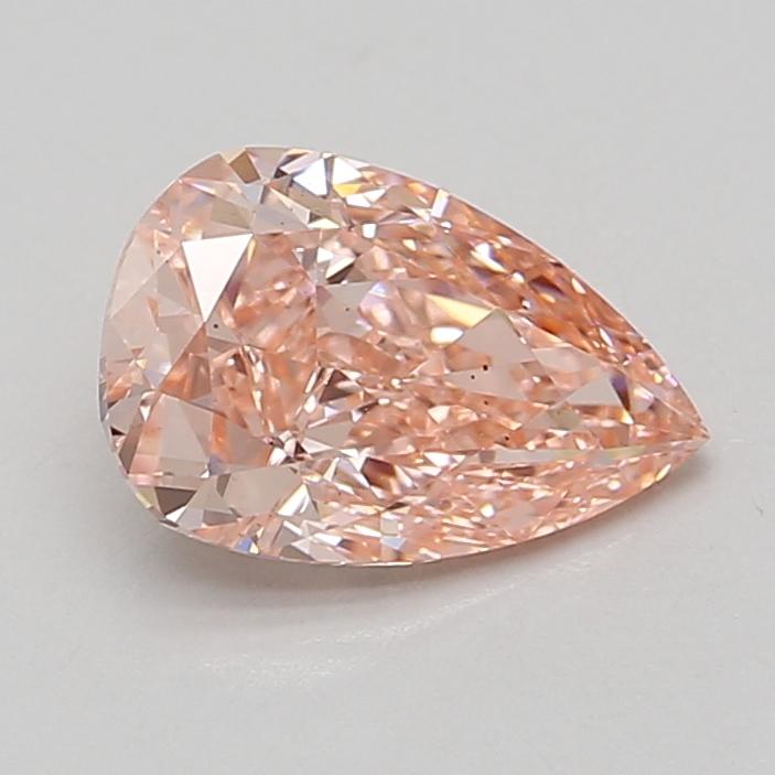 2.08 Ct. Fancy Vivid Pink Pear Lab Grown Diamond