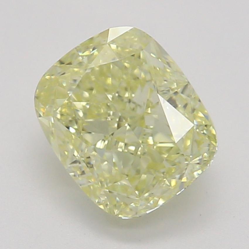 0.71 Ct. Fancy Yellow Cushion Diamond