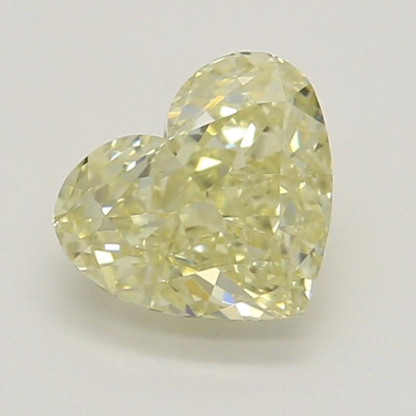 0.50 Ct. Fancy Yellow Heart Diamond