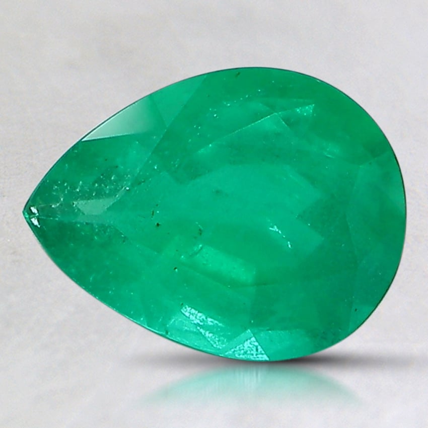 9.1x6.9mm Premium Pear Emerald