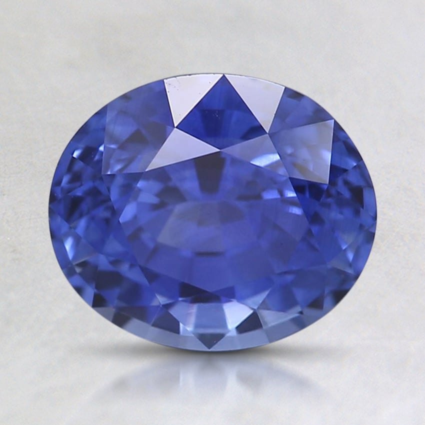 7.8x6.7mm Premium Blue Oval Sapphire