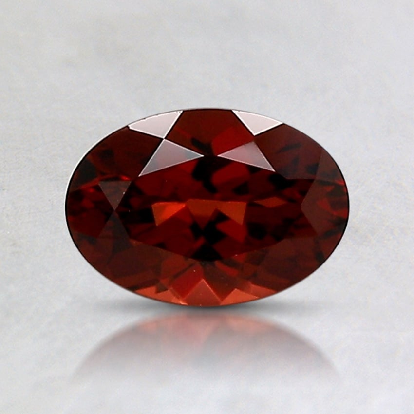 7x4.9mm Unheated Red Oval Spinel