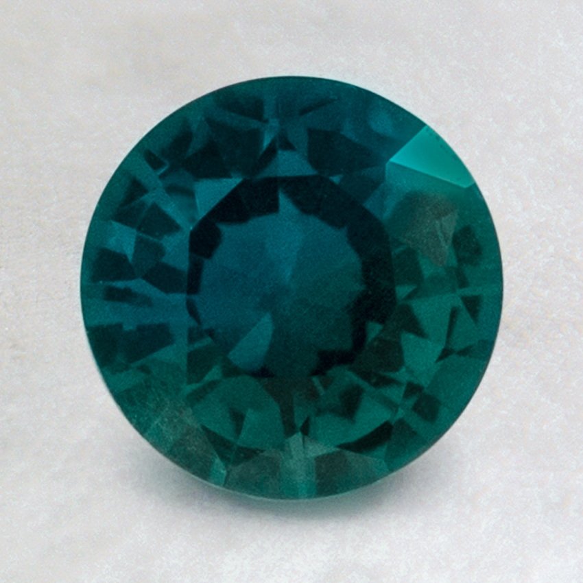 7.5mm Premium Teal Round Sapphire