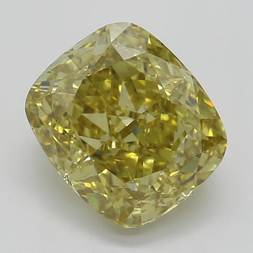 1.20 Ct. Fancy Deep Brownish Yellow Cushion Diamond