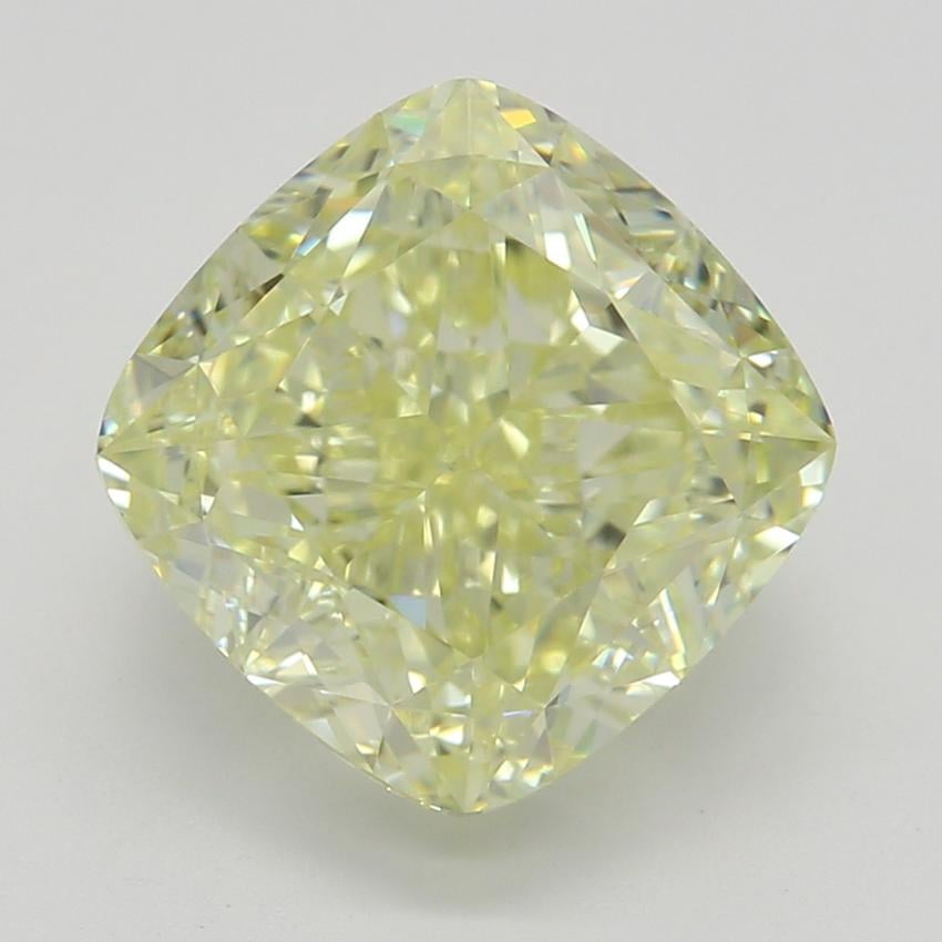 2.57 Ct. Fancy Yellow Cushion Diamond