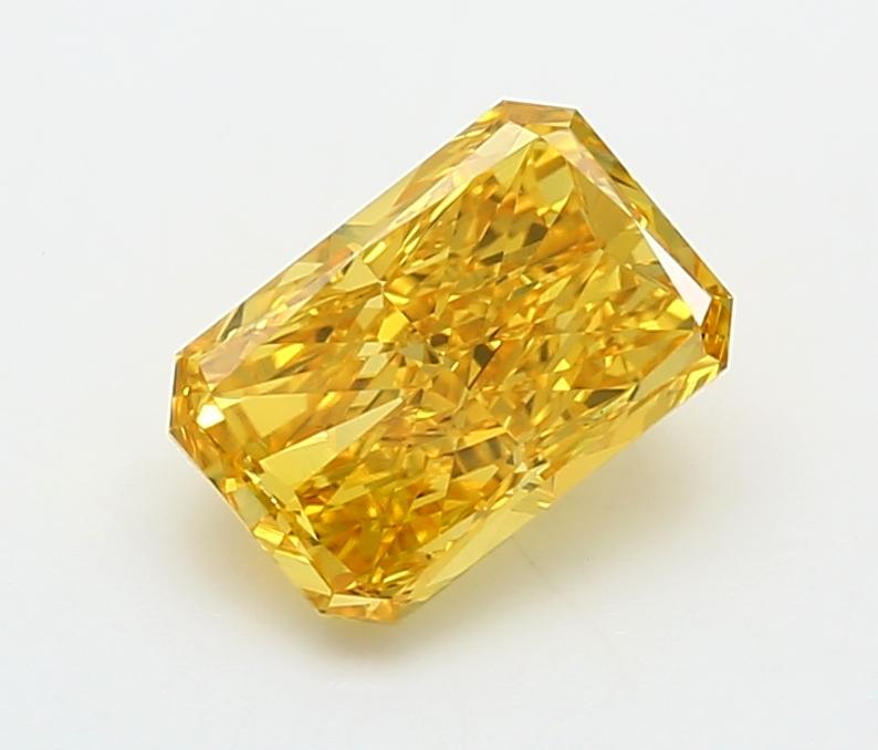 2.02 Ct. Fancy Vivid  Yellow Radiant Lab Grown Diamond