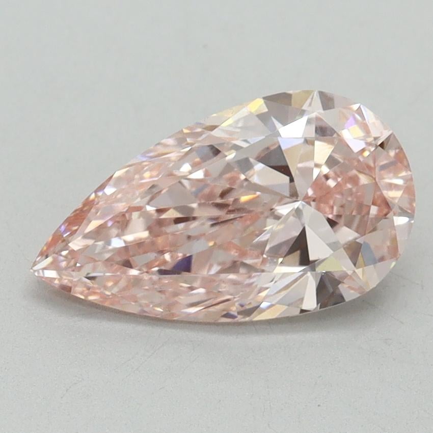 1.72 Ct. Fancy Intense Pink Pear Lab Grown Diamond