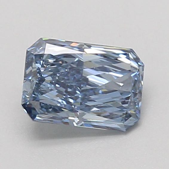 0.96 Ct. Fancy Vivid Blue Radiant Lab Grown Diamond